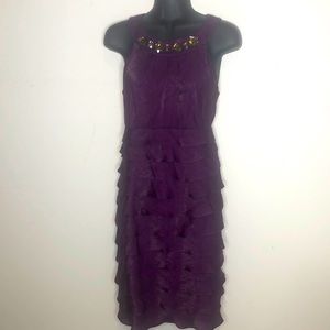 Beautiful Egg Plant Purple Dress